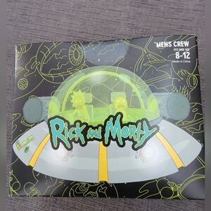 Rick and Morty Men's Crew Socks